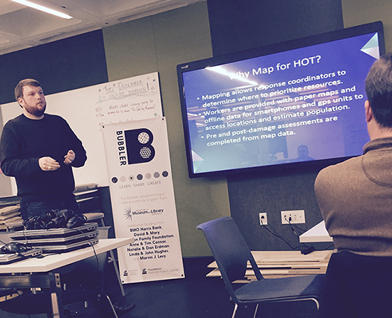 picture of Ethan talking